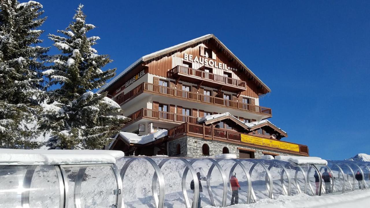 Chalet Beausoleil 4 Etoiles - Prestige - Au Pied Du Col De La Croix De Fer Saint-Sorlin-dʼArves Exteriör bild