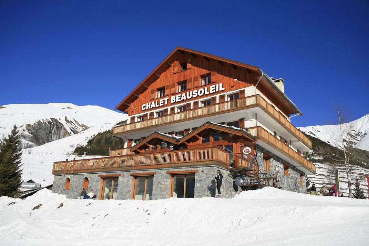 Chalet Beausoleil 4 Etoiles - Prestige - Au Pied Du Col De La Croix De Fer Saint-Sorlin-dʼArves Exteriör bild