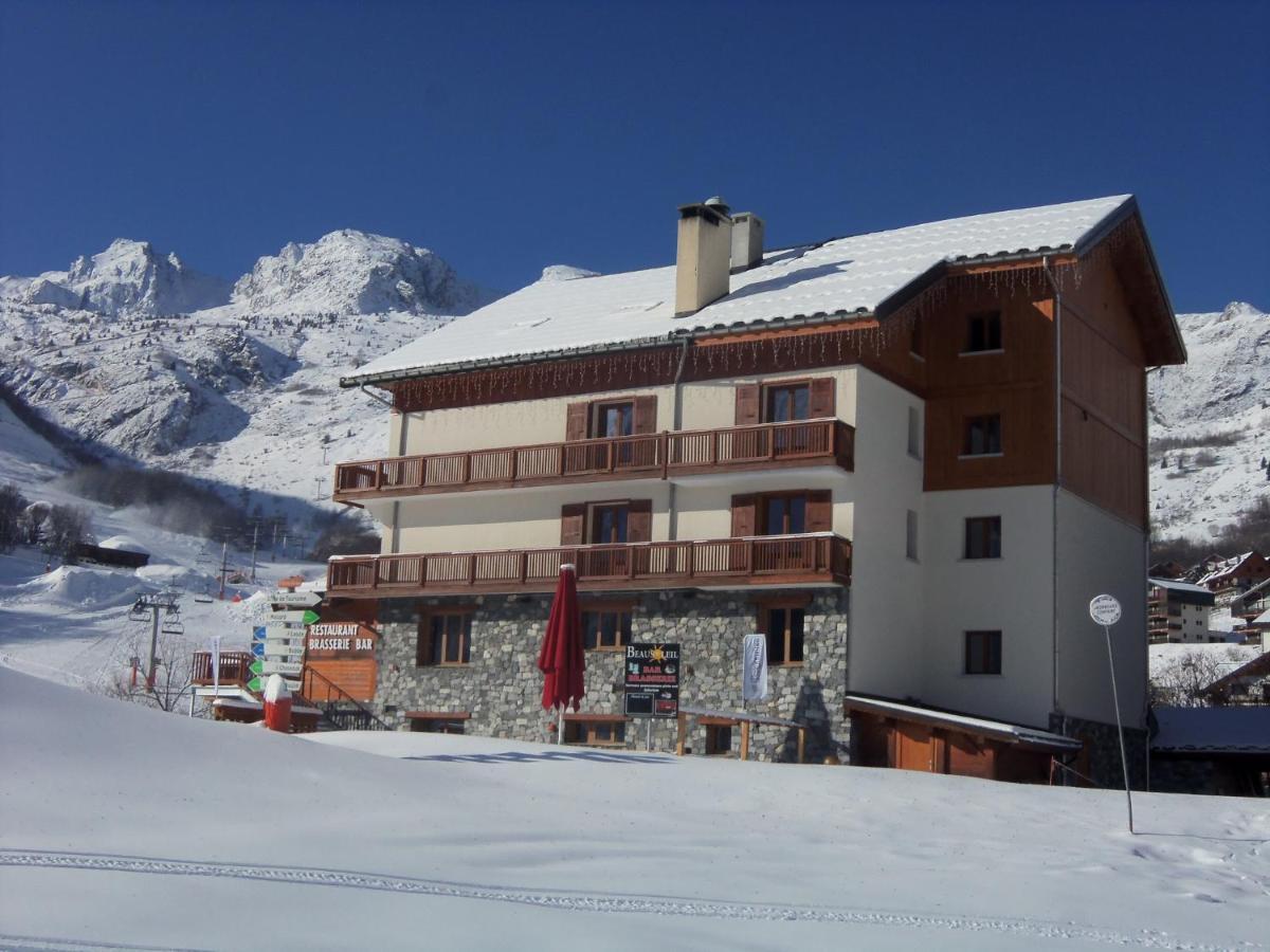 Chalet Beausoleil 4 Etoiles - Prestige - Au Pied Du Col De La Croix De Fer Saint-Sorlin-dʼArves Exteriör bild