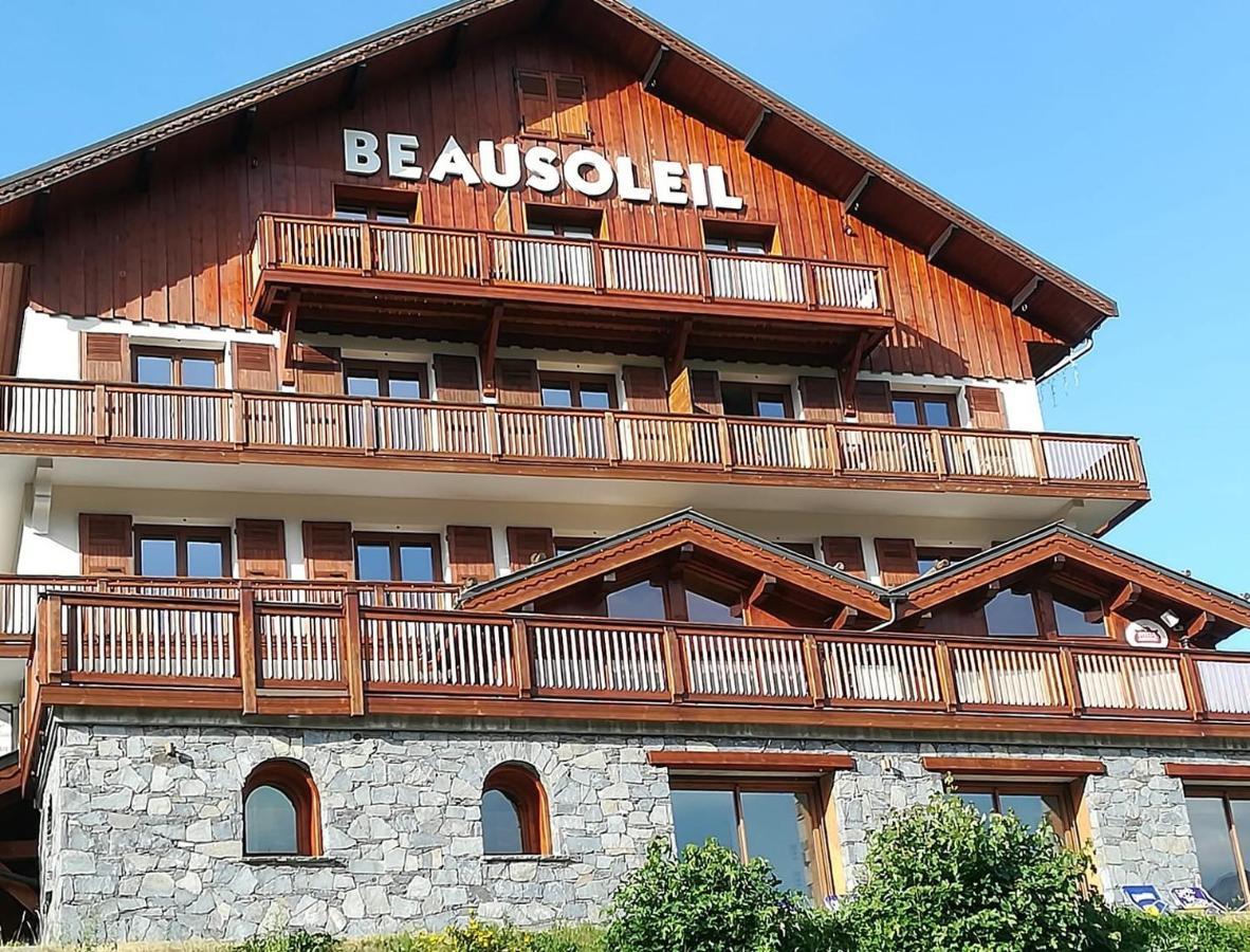 Chalet Beausoleil 4 Etoiles - Prestige - Au Pied Du Col De La Croix De Fer Saint-Sorlin-dʼArves Exteriör bild