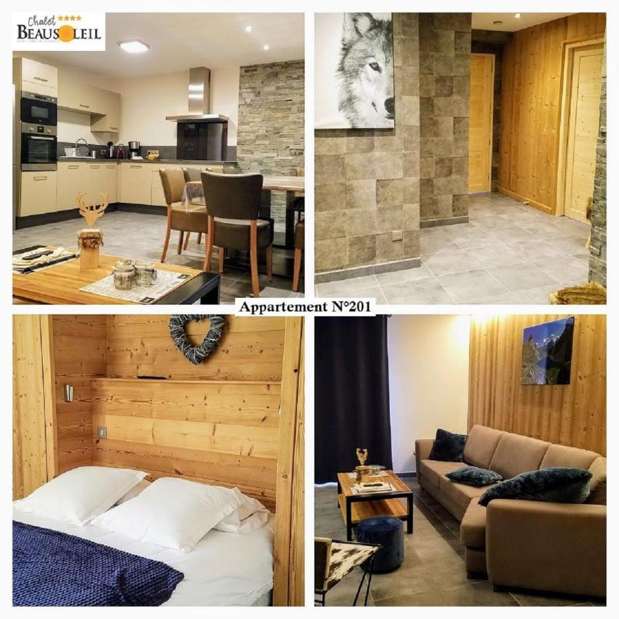 Chalet Beausoleil 4 Etoiles - Prestige - Au Pied Du Col De La Croix De Fer Saint-Sorlin-dʼArves Exteriör bild