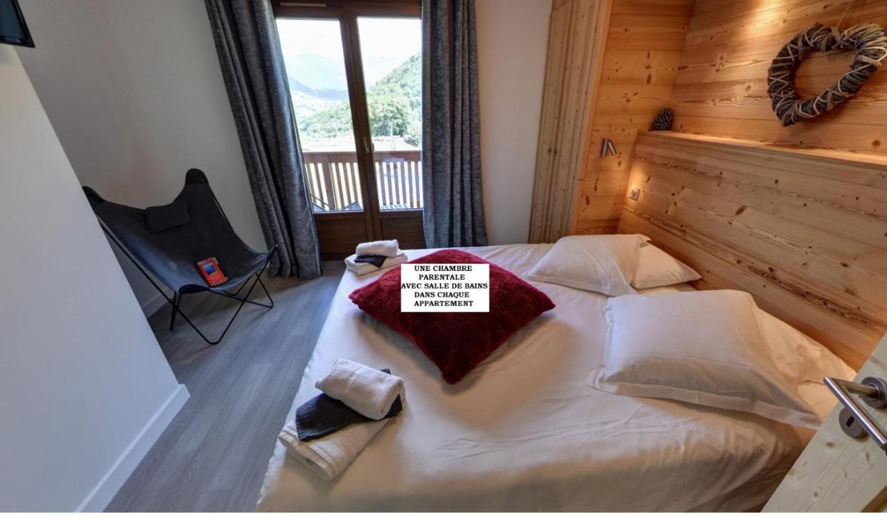 Chalet Beausoleil 4 Etoiles - Prestige - Au Pied Du Col De La Croix De Fer Saint-Sorlin-dʼArves Exteriör bild
